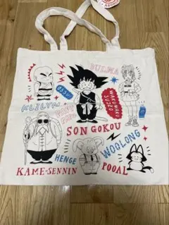 ドラゴンボール　トートバッグ　キャンバス　バッグ　ショルダーバッグ　asoko