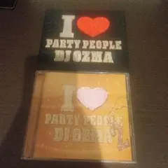 I LOVE PARTY PEOPLE 1&2 初回盤 DJ OZMA
