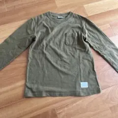Champion 長袖Tシャツ オリーブ色のサムネイル