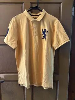 GIORDANO ポロシャツ イエロー Lサイズ