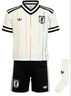 adidas アディダスアウェイ日本代表ユニフォーム3点セットキッズ120