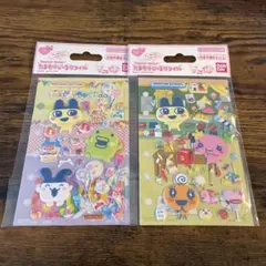 《新品》たまごっち たまもりしーるリフィル ぷっくりシール まめっち くちばっち