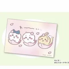 ちいかわらんど ノベルティ オリジナルカード さくら