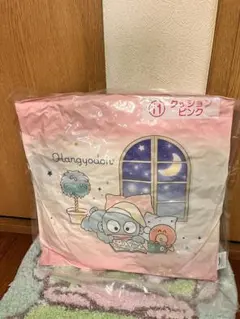 ハンギョドン　クッション ピンク