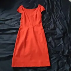 ダイアン　肩あきひざ丈タイトノースリーブワンピース