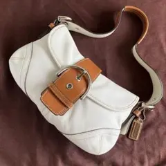 Coach Soho Hobo Shoulder Bag Leather y2k