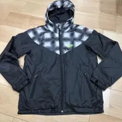 NIKEナイキナイロンパーカー★メンズM中古ランニングジム　良デザイン美品