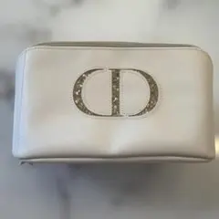 Dior ノベルティ　ポーチ ホワイト 星型チャーム