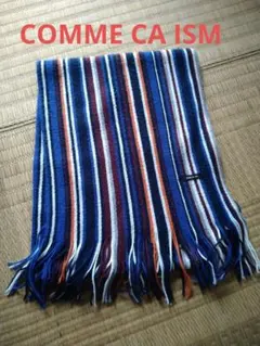 COMME CA ISM ストライプマフラー