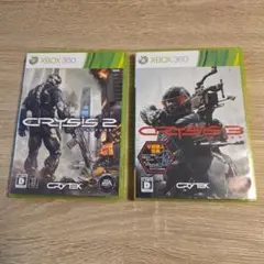 Crysis 2 & 3 セット Xbox 360