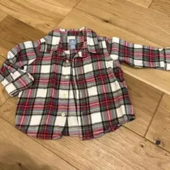 BabyGAP 80サイズ　ネルシャツ　チェック　ベビー服