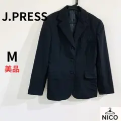 J.PRESS 高級素材 SUPER 100'S ウールジャケット 黒 9 Mのサムネイル