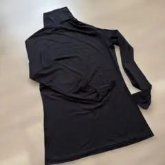 HEATTECH ブラック 長袖 トップス M ヒートテック