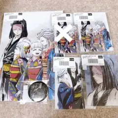 鬼滅の刃 全幕間画webshopくじ アクリルスタンド 缶バッジ 産屋敷家