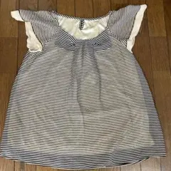 NATURAL BEAUTY BASIC ストライプ ボーダー ブラウス S