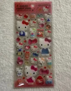 HELLO KITTY ハロー キティ　クリアキャンディシール　新品