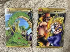 ジャンプ40周年記念 ドラゴンボールZ×ワンピースコラボカード
