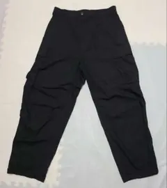 UNIQLO C ワイドフィットカーゴパンツブラック