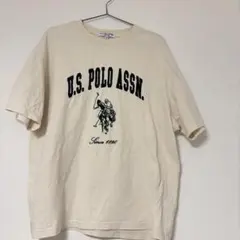 U.S. POLO ASSN. Tシャツ アイボリー Mのサムネイル