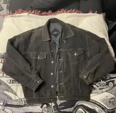 90s made in Malta 3rd コットンジャケット ブラックデニム