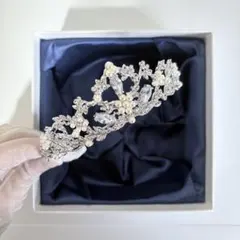 Love Tiara グレース ティアラ パール シルバー