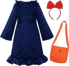 キッズコスプレにおすすめ✨魔女 衣装 ハロウィン 仮装 女の子　120cm