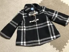 babyGap ダッフルコート チェック 18-24m