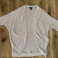 FOREVER 21 ライトグレー ニットカーディガン S/P