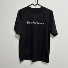 phiten ブラック 半袖シャツ