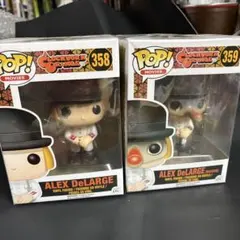 FUNKO POP 時計じかけのオレンジ アレックス 358 359 2体セット 時計じかけのオレンジ,Alex,アレックスFUNKO,フィギュア,Clockwork