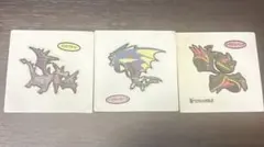ポケモンパンシール 3枚セット メガプテラメガギャラドスメガジュペッタ