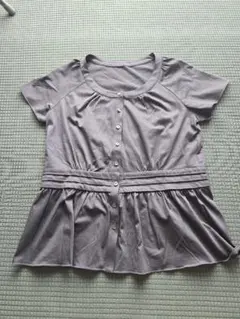 美品スキャパサイズ40(L)切り替えブラウスのサムネイル