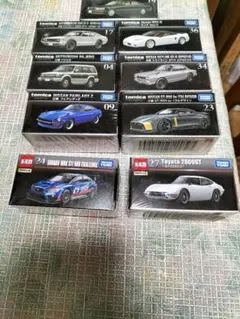 トミカ ミニカーセット 車種多数9台日本車 プレミアム