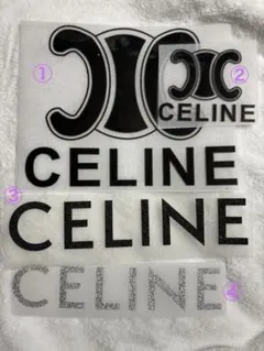 CELINE アイロンプリントシート まとめ売り