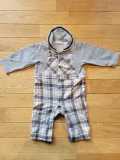 【美品】bebe 動物刺繍ロンパース