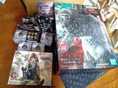 一番くじ 進撃の巨人　それぞれの決意　獣の巨人　ラストワン　C賞　リヴァイ　新品