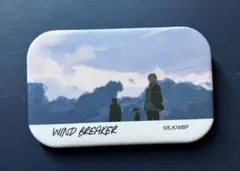 WIND BREAKER ED場面写マットスクエア缶バッジ　梶蓮