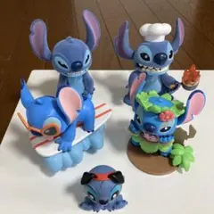 スティッチとエンジェル フィギュア ディズニーストア ひな人形 箱付き