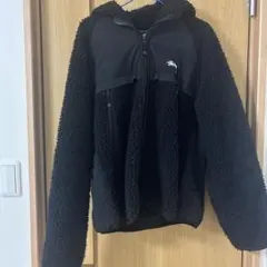 Stussy フリースジャケット M ブラック