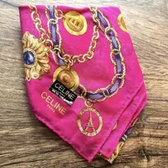 [新品未使用] CELINE ハンカチ スカーフ