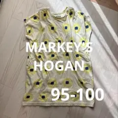 MARKEY'S HOGAN イエローの花柄ワンピース