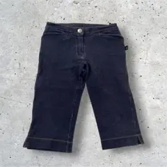 アニエスベー アンファン デニムパンツ 110 6ans クロップド丈 キッズ⁠のサムネイル