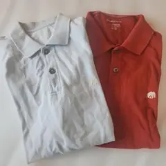 banana republic(バナナリパブリック) 半袖ポロシャツ2枚セット