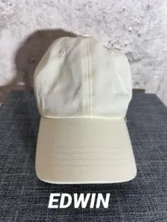 EDWIN ベースボールキャップ アイボリー　キャップ　帽子　ゴルフキャップのサムネイル