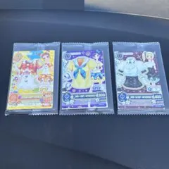 アイカツ セブンイレブン復刻カード 有栖川おとめ 霧矢あおい 藤堂ユリカ 3点