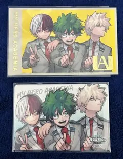 ヒロアカ原画展 メモリアル マグネット コレクション 緑谷 爆豪 轟