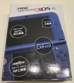 【美品】Newニンテンドー3DS LL メタリックブルー