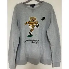 大特価】Polo Ralph Lauren ポロベア スウェット グレー S - メルカリ