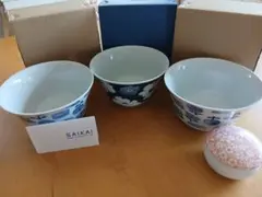 波佐見焼 ボウル 3点&薬味入れのサムネイル