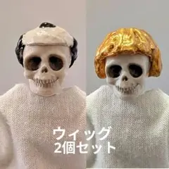 ポーズスケルトン のウィッグ ヅラ カツラ① ヒト用のサムネイル